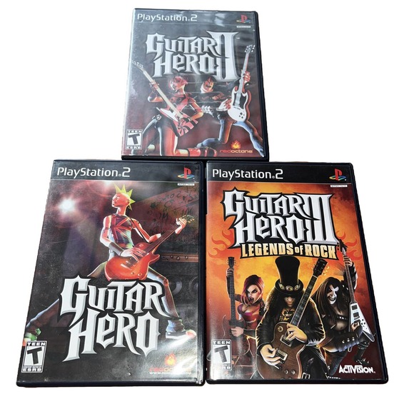 Guitar Hero Video Games & Consoles Guitar Hero 2 3 Ps2 Sony